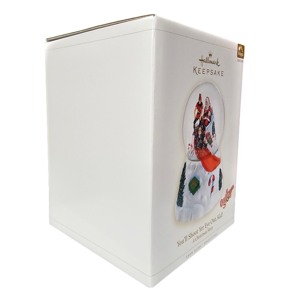 NEW Hallmark Snow Globe A Christmas Story You'll Shoot Yer Your Eye Out Kid! - Picture 2 of 10